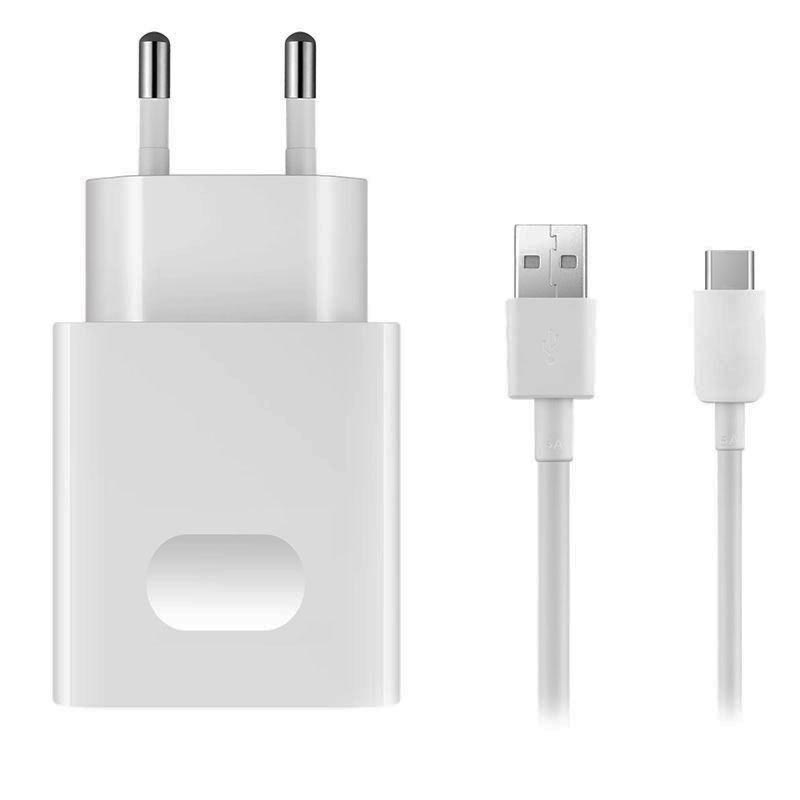 Huawei USB väggladdare, 1m USB A USB C kabel Huawei USB väggladdare, 1m USB A USB C kabel
