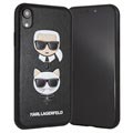 Karl Lagerfeld Karl & Choupette iPhone XR Skal - Svart