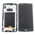 LG G4 Fram Skal & LCD Display - Svart