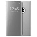 Luxury Mirror View iPhone 7/8/SE (2020)/SE (2022) Flipfodral - Silver