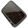 Mini Trådlöst Tangentbord & Touchpad H18+ - 2.4GHz - Svart