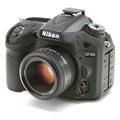Nikon D7100, D7200 Silikonskal - Svart