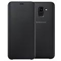 Samsung Galaxy J6 Wallet Cover EF-WJ600CBEGWW - Svart