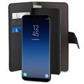 Samsung Galaxy S9+ Puro 2-i-1 Magnetisk Plånboksfodral - Svart