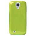 Puro Clear Crystal Skal - Samsung Galaxy S4 I9500, I9505, I9502 - Lime Grön