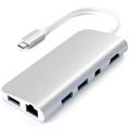 Satechi Aluminium USB-C Multimedia Adapter - Silver