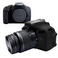 Silikonskal - Canon EOS 600D/650D/700D - Svart