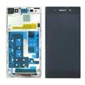 Sony Xperia Z1 Fram Skal & LCD Display - Vit