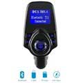 T11 Bluetooth FM-sändare & Billaddare - multifunktionell bilmonteringssats