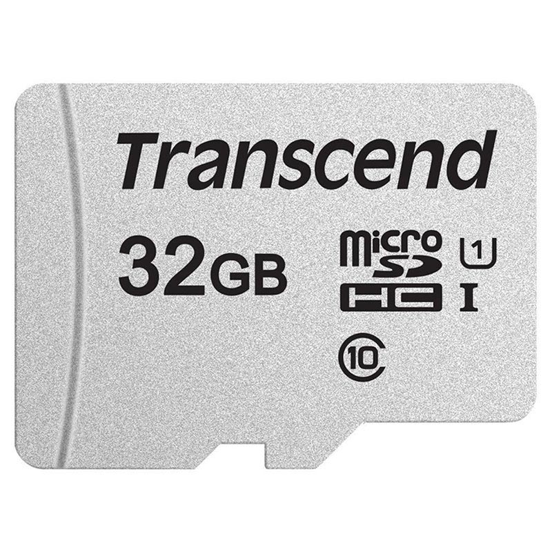 Transcend TS32GUSD300S 32GB UHS-I U1 MicroSD Memory Card