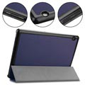Tri-Fold Series Huawei MediaPad T5 10 Foliofodral - Mörkblå