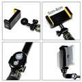 Universele Uitschuifbare Selfie Stick & Bluetooth Camera Sluiter H611 - Zwart