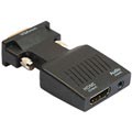 VGA / HDMI Adapter med 3.5mm ljudutgång