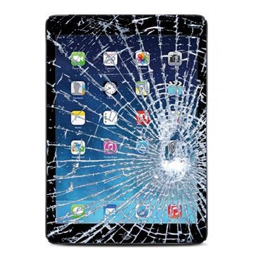 iPad Air Display Glas & Touch Screen Reparation - Svart