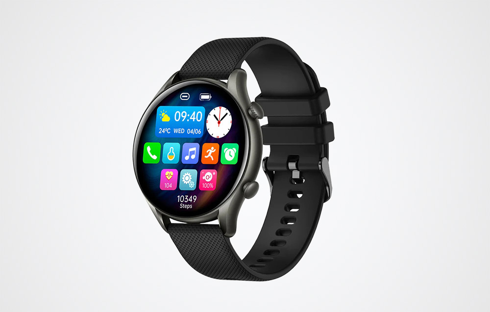 Colmi i20 IP67 vattentät smartwatch med hjärtfrekvens - svart