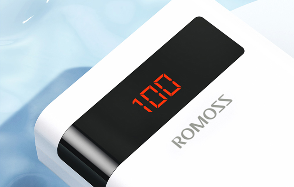Romoss Sense6PS Pro 30W Power Bank 20000mAh - USB-C, 2x USB-A - Vit