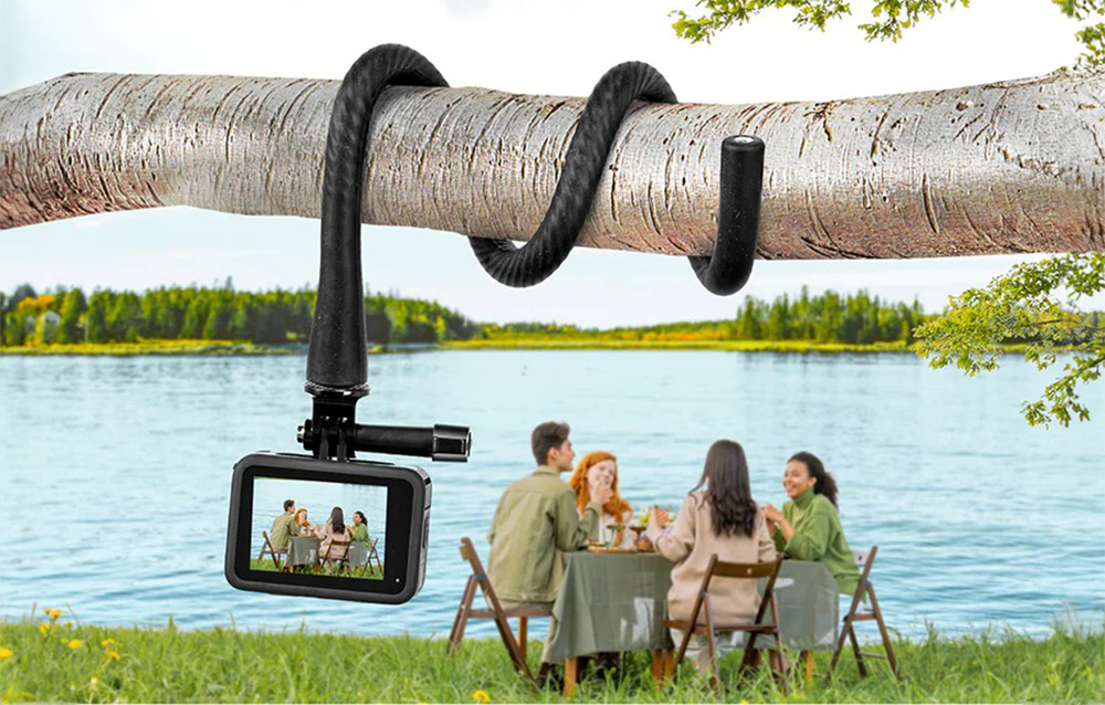 Telesin TE-FM-003 flexibelt fäste för actionkamera - svart