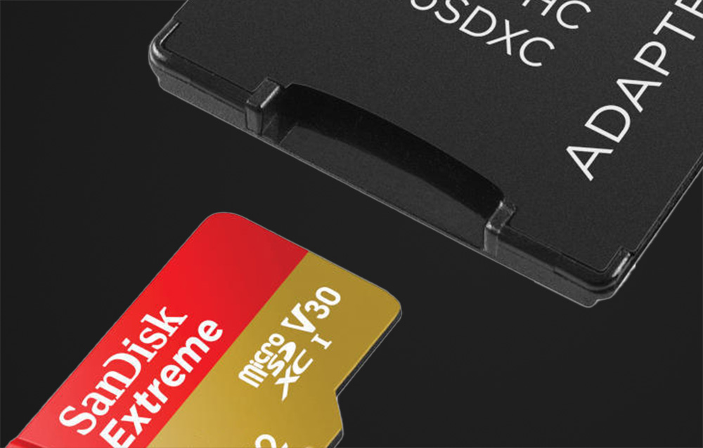 SanDisk Extreme microSDXC-minneskort SDSQXAV-256G-GN6MA - 256GB