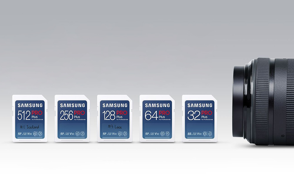 Samsung Pro Plus 2021 SDXC-minneskort i full storlek MB-SD256KB/WW - 256GB
