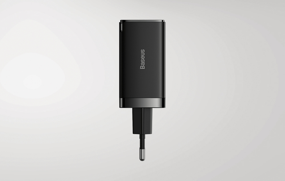 Baseus GaN5 Pro 65W väggladdare - 2xUSB-C, USB-A - Svart