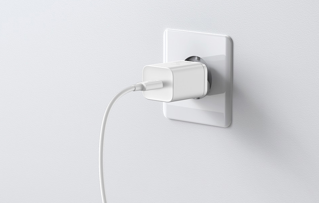 Baseus Super Si USB-C snabbladdare 25W - vit