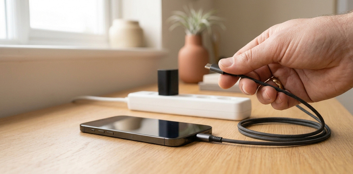USB-C-kabel och kontakt den förbisedda orsaken